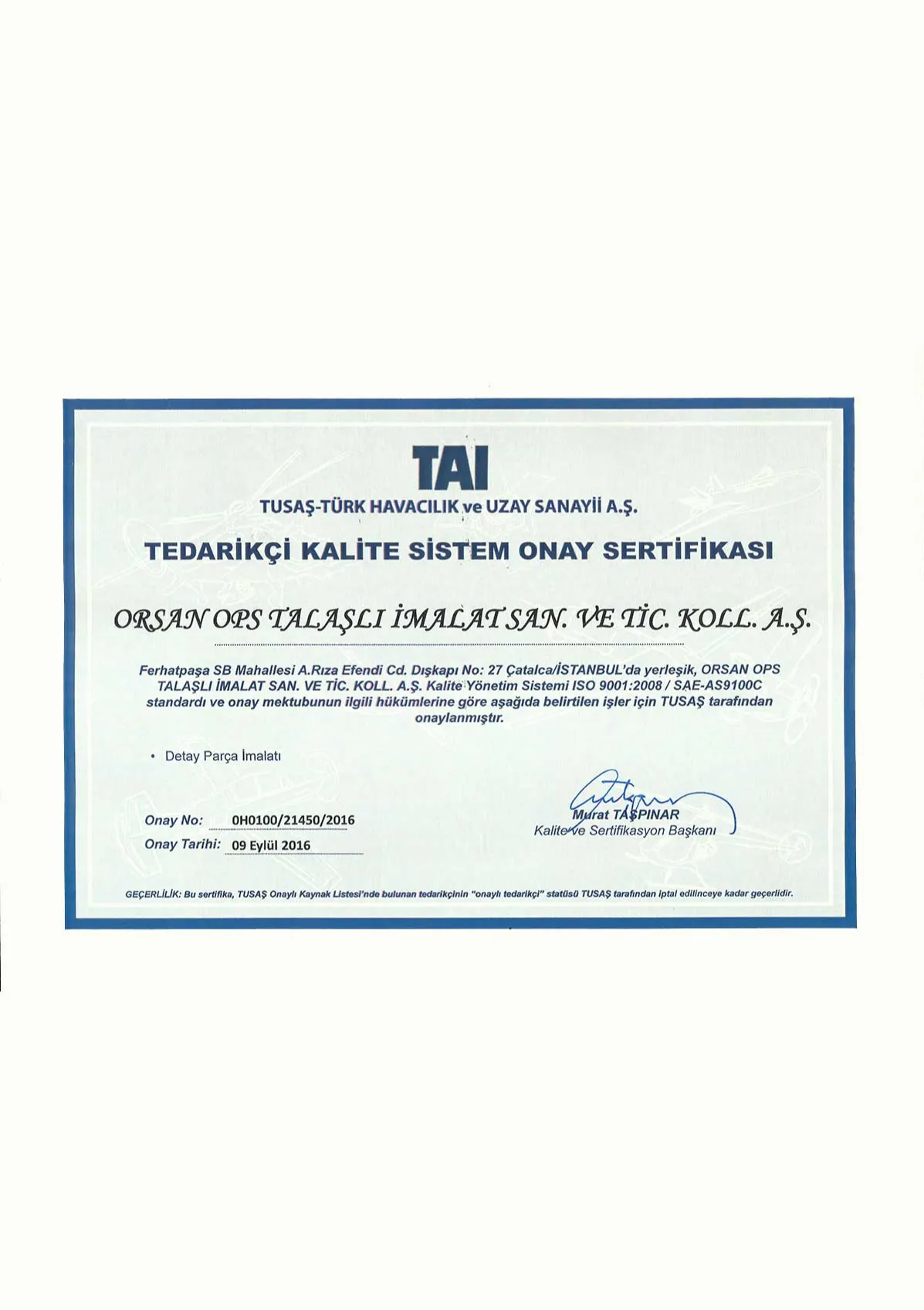 tedarikci-kalite-sistem-onay-sertifikasi