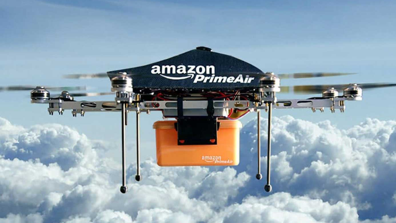 Amazon-fast-cargo-delivery-with-drone